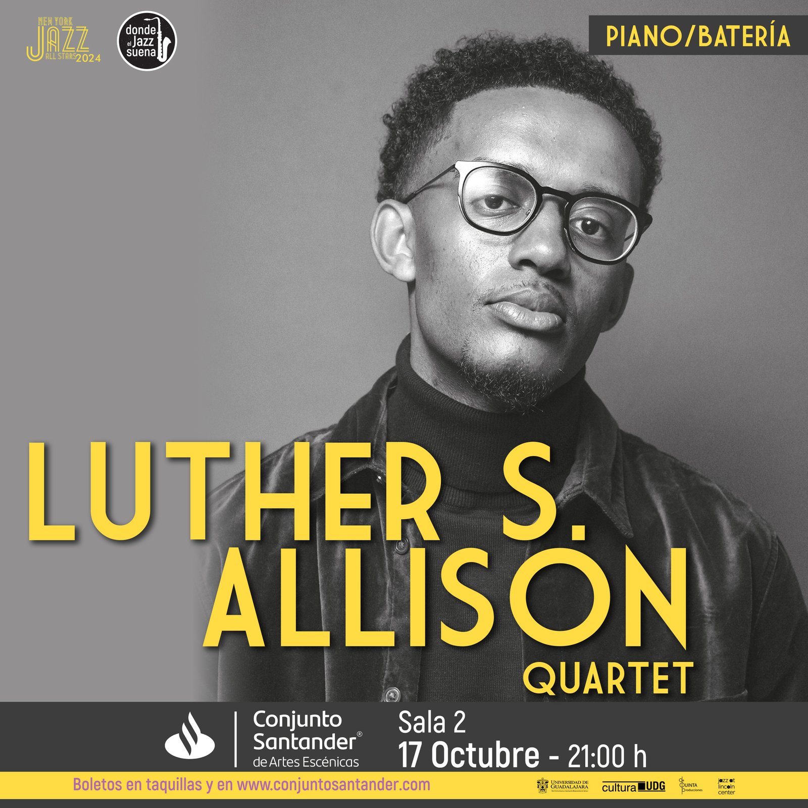 En este momento estás viendo Luther S. Allison en el Conjunto Santander