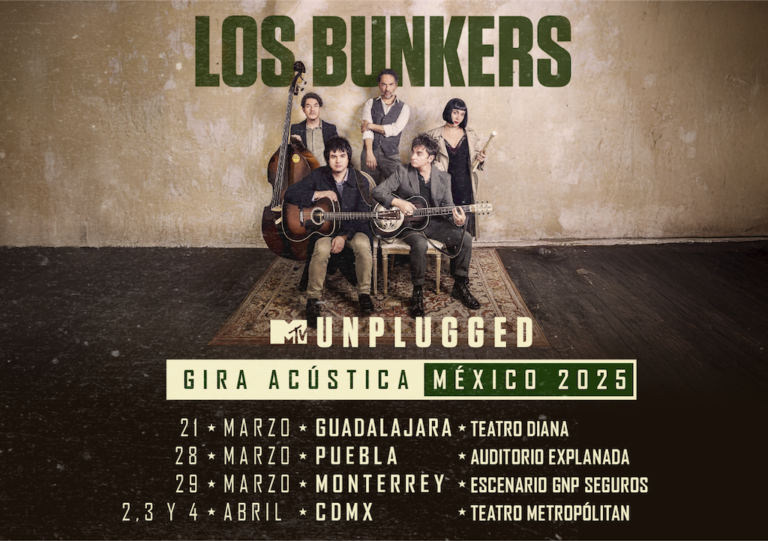 Lee más sobre el artículo Los Bunkers presentarán su MTV Unplugged en México